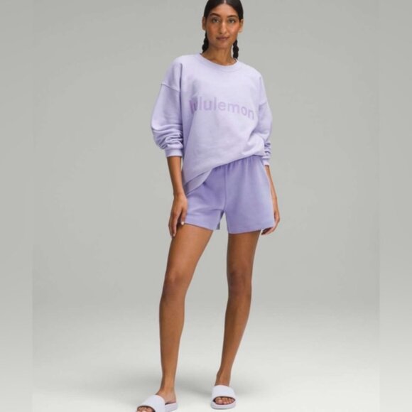 lululemon perfectly oversized crew graphic 💜 NWT - Picture 4 of 6